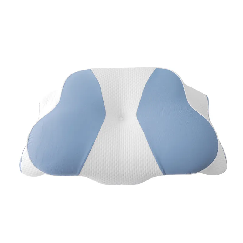 High-Quality Ergonomic Memory Foam Cervical Pillow - Neck & Shoulder Support, Adjustable for Side, Back & Stomach Sleepers, Pain Relief Design for 2024