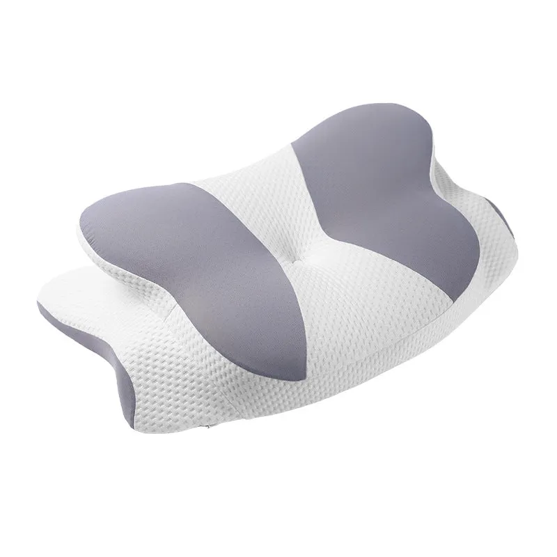 High-Quality Ergonomic Memory Foam Cervical Pillow - Neck & Shoulder Support, Adjustable for Side, Back & Stomach Sleepers, Pain Relief Design for 2024