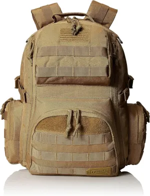HIGHLAND TACTICAL Laptop, Desert, 15.5" W x 18.2" H x 11.5" D