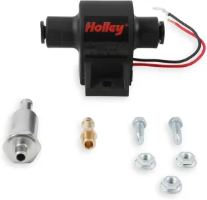 Holley 12-427 32 GPH Mighty Mite Electric Fuel Pump, 4-7 PSI