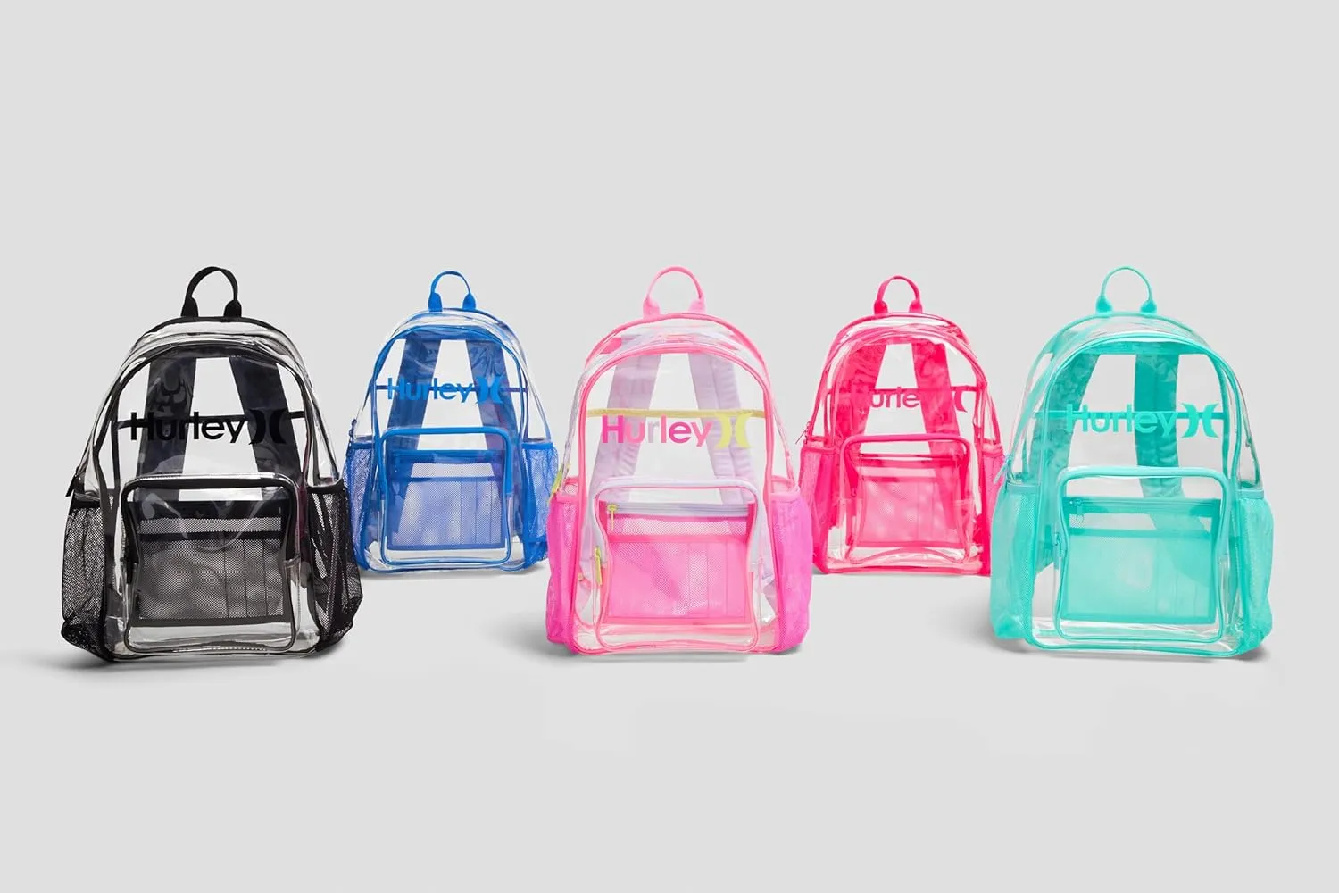 Hurley Clear Backpack, Hyper Pink, O/S