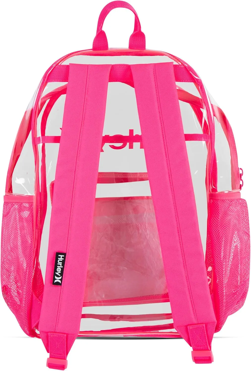 Hurley Clear Backpack, Hyper Pink, O/S