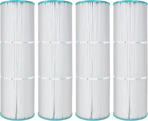 Hurricane Filters HF5397-01 4 Pack Advanced Spa Filter Cartridge - Replacement for PLB-S-100, Unicel C-5397, Filbur FC-2792, Rainbow, Waterway, Leisure Bay S2/G2 Spa 100