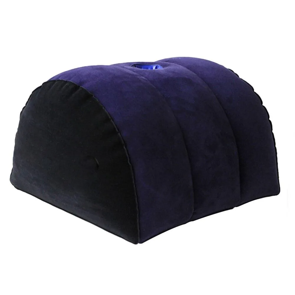 Inflatable Love Pillow Sex Car Travel Bed Cushion Sexy Adult Magic Love Games Toys Multifunctional Fun Pillow For Couples Blue