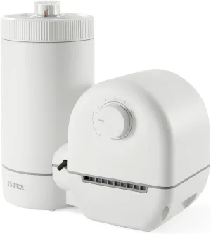 INTEX 26635EG C1500 Cartridge Filter Pump for Above Ground Pools: 1500 GPH Pump Flow Rate – Improved Circulation and Filtration – Easy Installation – Improved Water Clarity – Easy-to-Clean