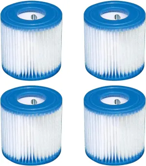 Intex Replacement Swimming Pool Filter Cartridge Type H - 29007E (4 Filters)