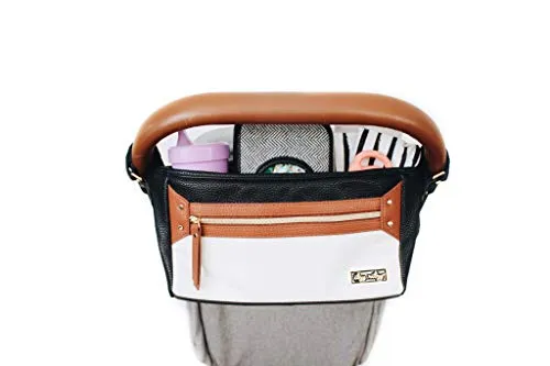 Itzy Ritzy Stroller Caddy, Coffee & Cream
