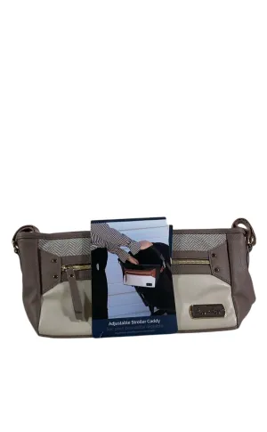 Itzy Ritzy Stroller Caddy, Coffee & Cream