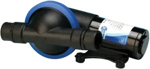 Jabsco 50890 Series Marine Filter-less Waste Pump Robust Single Diaphragm Design, 5 GPM, 1.5 inch