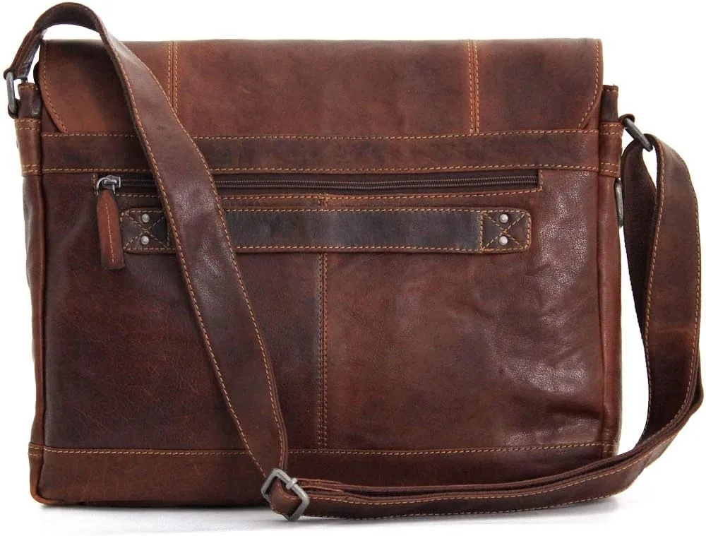 Jack Georges Voyager Full-Size Messenger Bag #7315