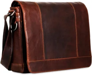 Jack Georges Voyager Full-Size Messenger Bag #7315