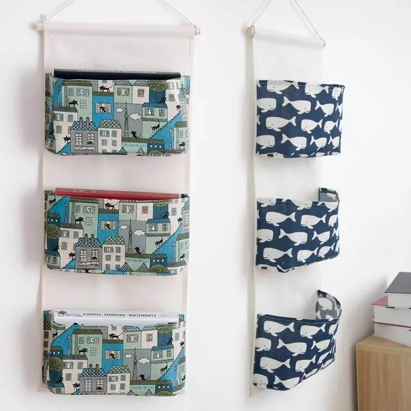 Japanese Wall Hanging Organizer - Stylish Storage Solution