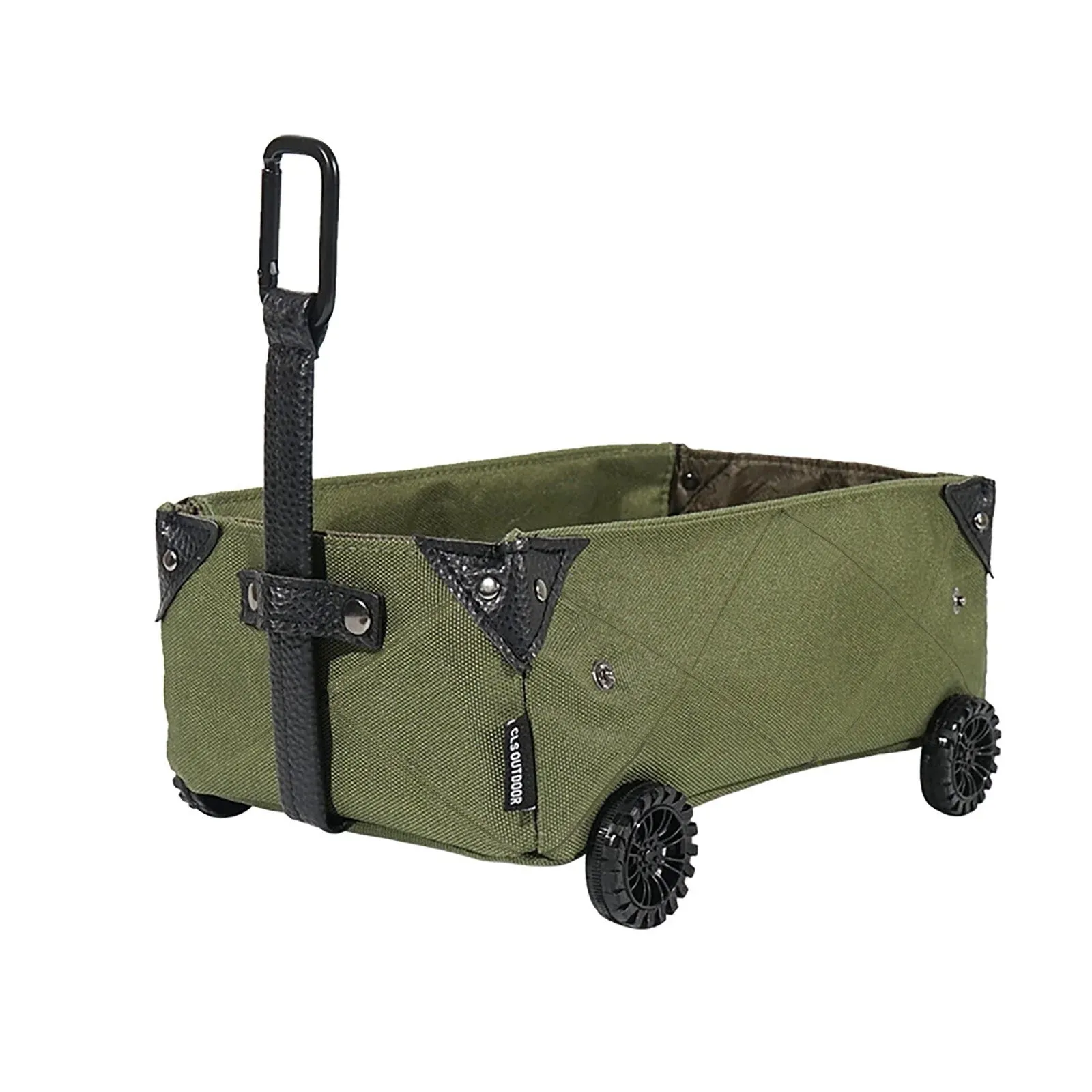Jomeoic Foldable Folding Indoor and Outdoor Multipurpose Yard Garden Cart