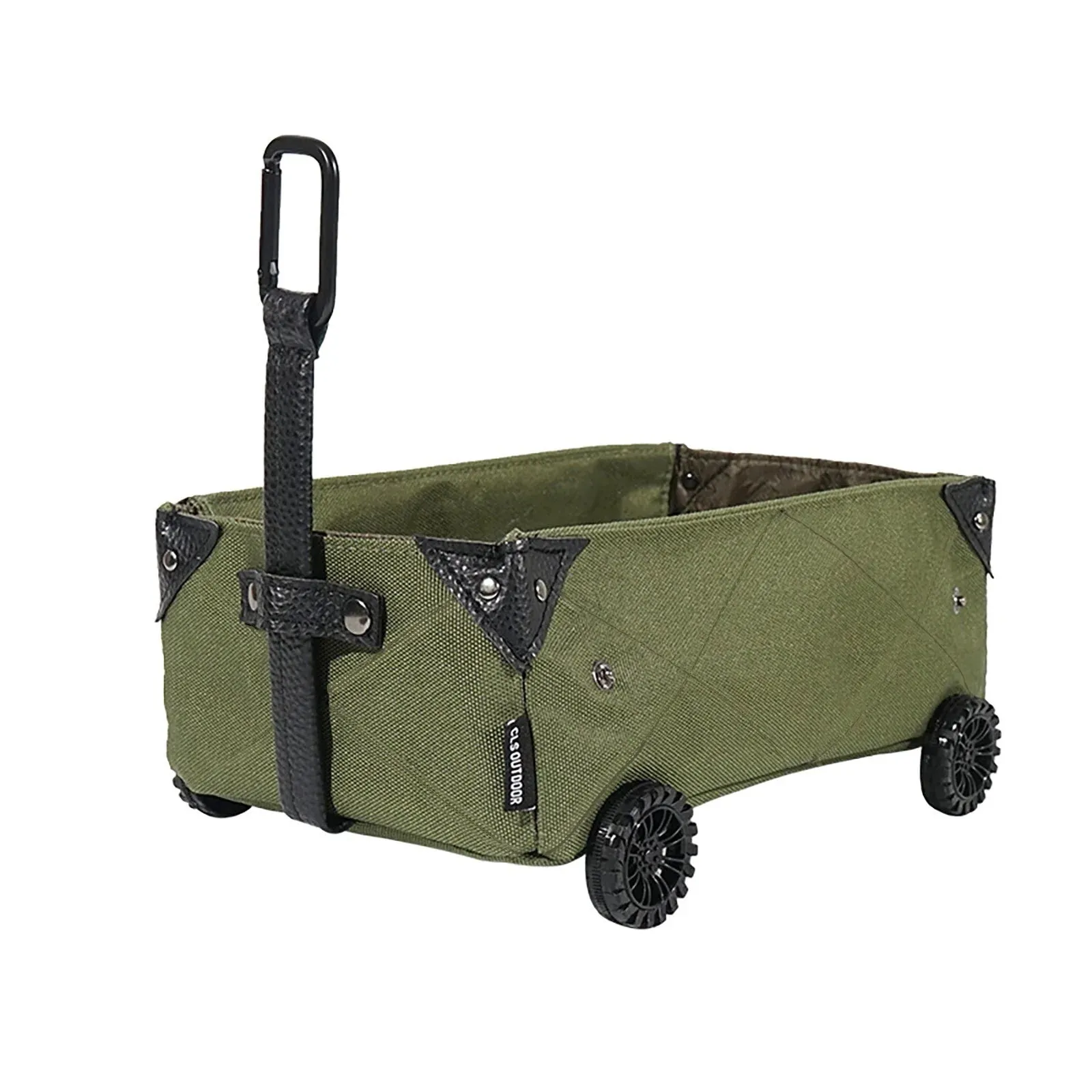 Jomeoic Foldable Folding Indoor and Outdoor Multipurpose Yard Garden Cart