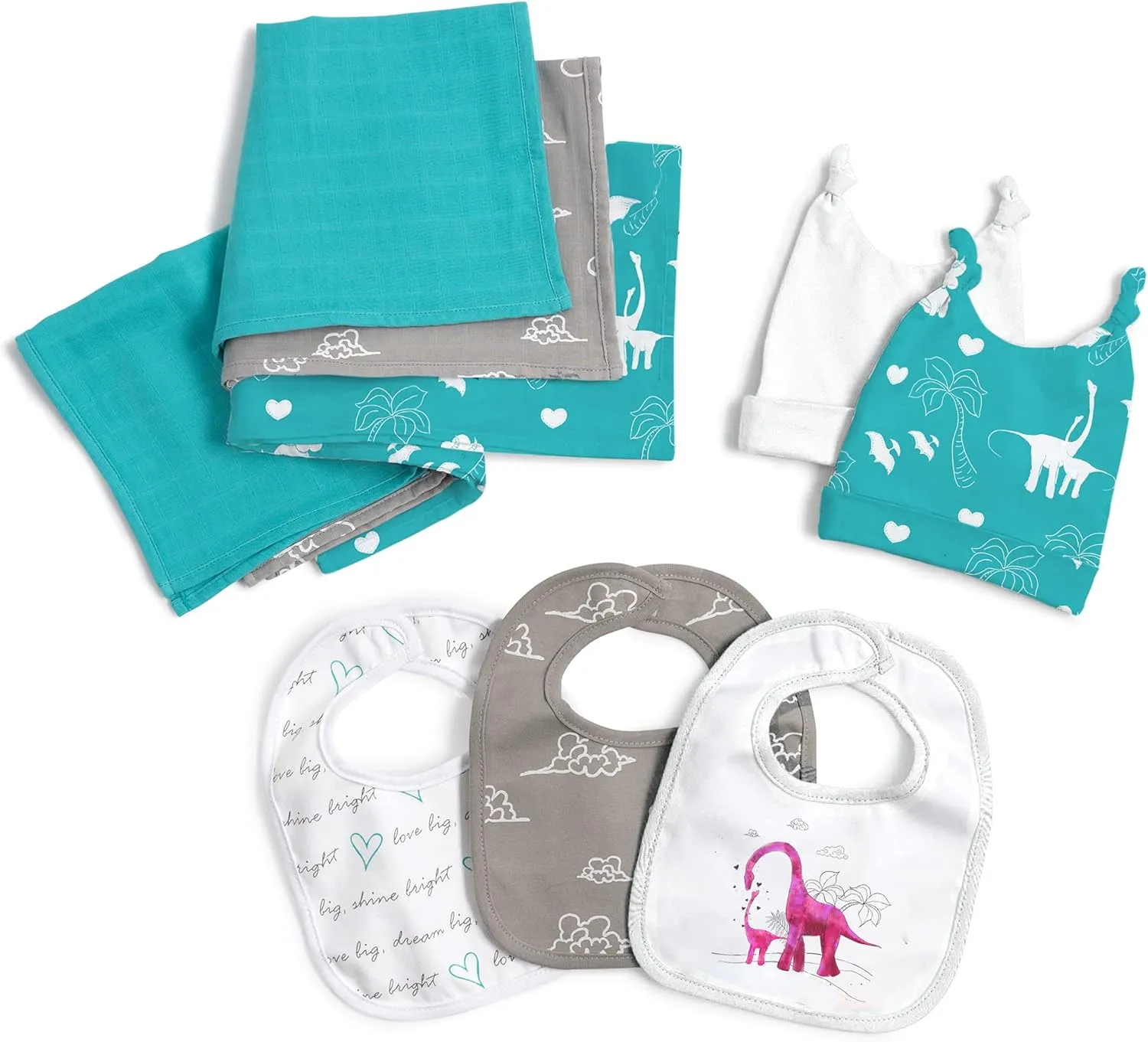 JumpOff Jo - Newborn Baby Essentials Layette Gift Set for Babies- Newborn Clothes & Accessories Set, Shower Gifts for Newborn