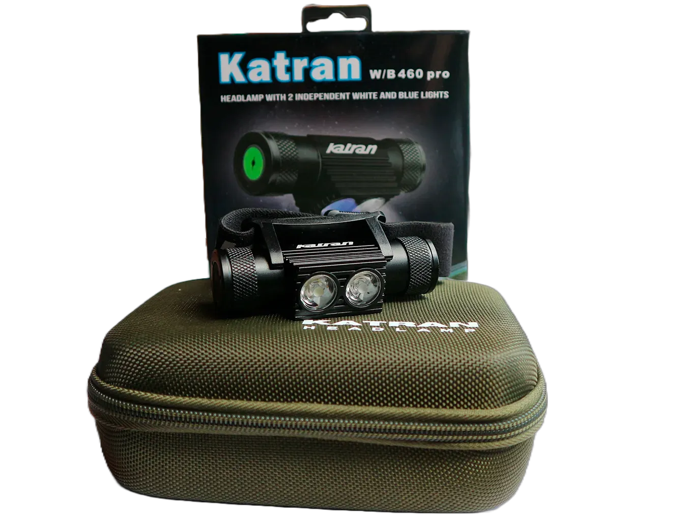 KATRAN Headlamp KATRAN – W/B460 PRO (case   battery)