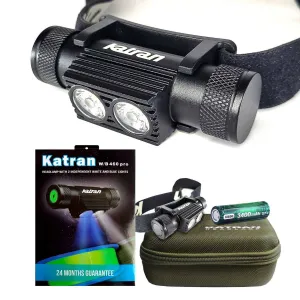 KATRAN Headlamp KATRAN – W/B460 PRO (case   battery)