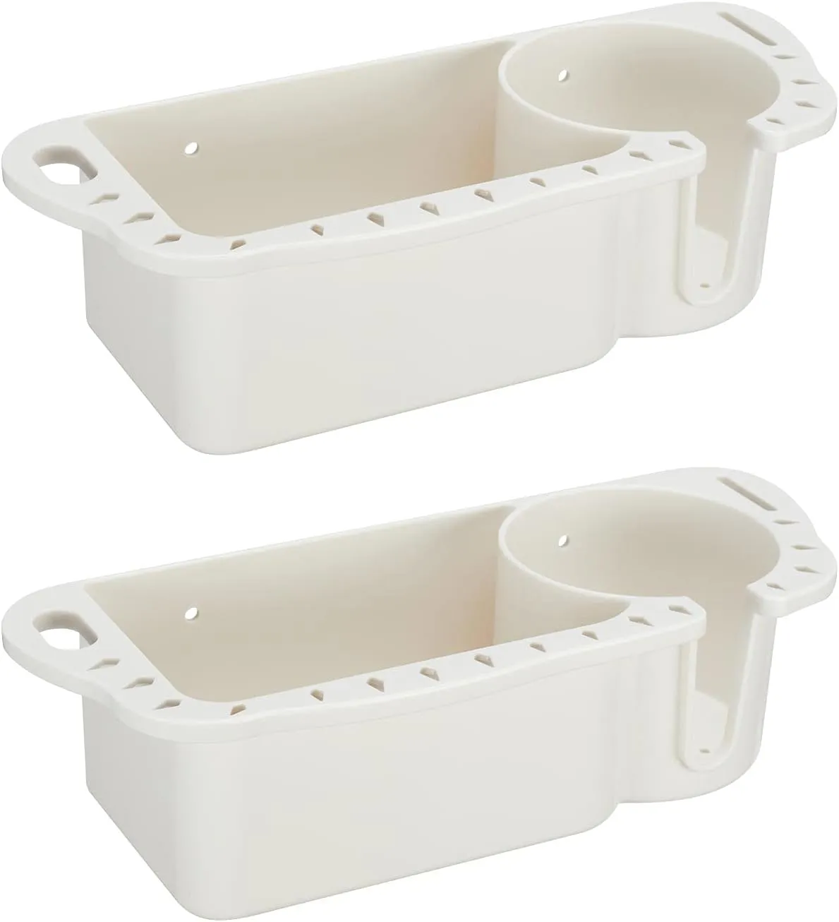 KEMIMOTO Boat Caddy Organizer, Universal Fit for Bass, Kayak, Pontoon, Jon Boat, Fishing Caddy, Cabin Storage