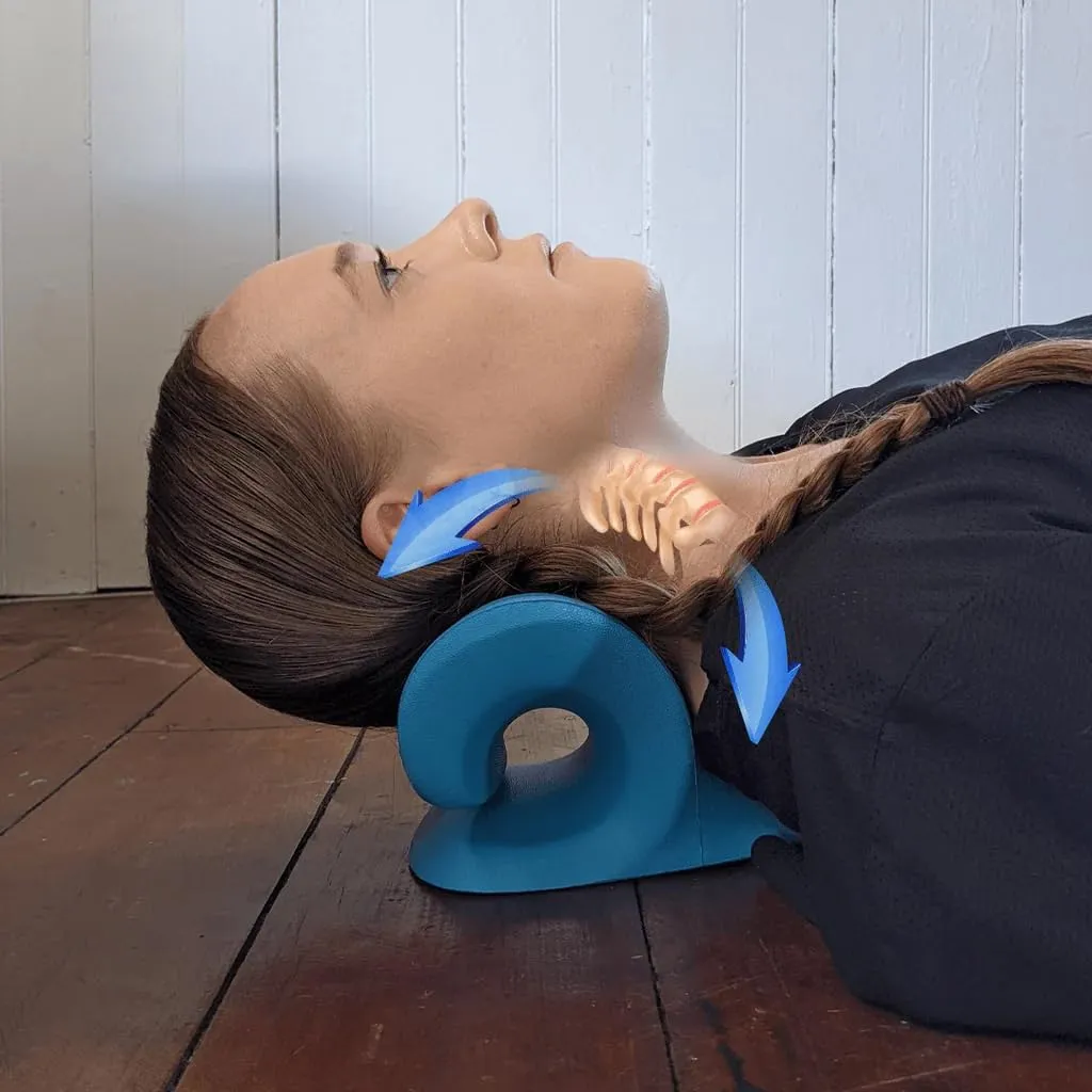 Kenko Back The Original Neck Cloud, Cervical Traction Device, Ergonomic Pillow for Neck Hump and Muscle Relief, Perfect for Men and Women with Busy Lifestyles