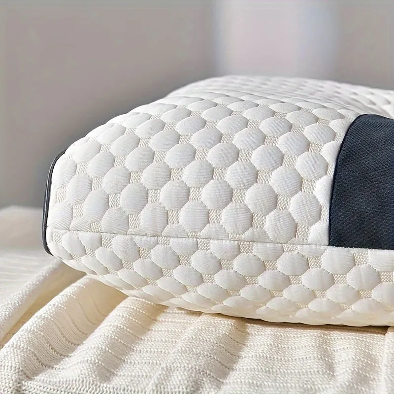 Knitted Massage Neck Pillow Adjustable Ergonomic Orthopedic Contour Support Pillow