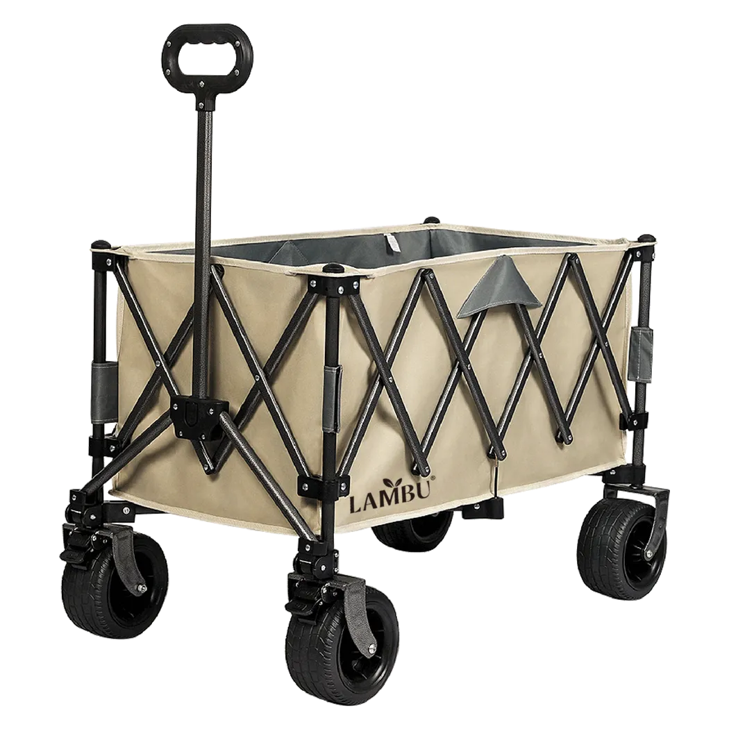 Lambu Folding Wagon Cart Khaki