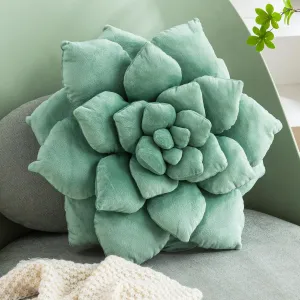Large Succulent Pillow