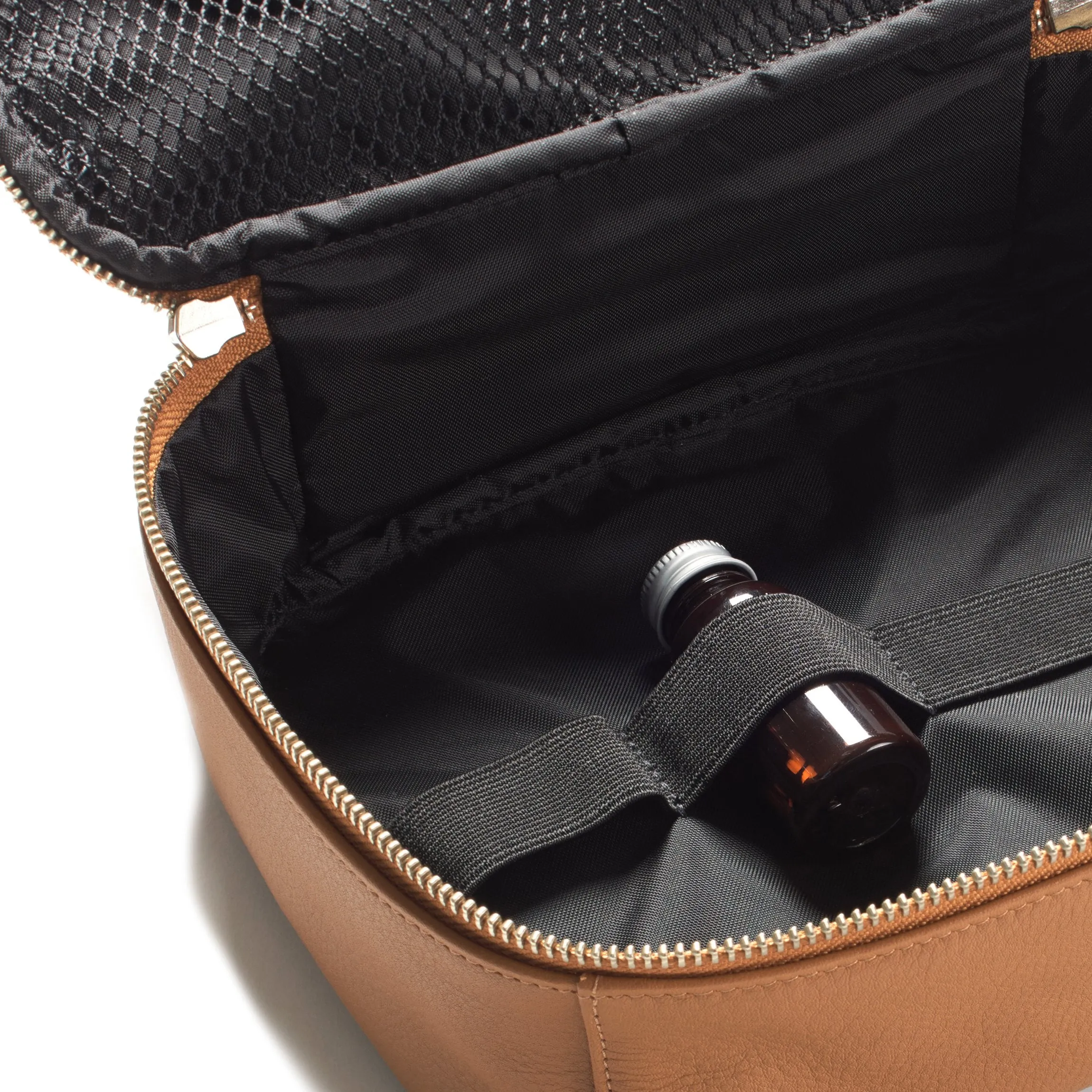 Large Travel Organizer Cognac