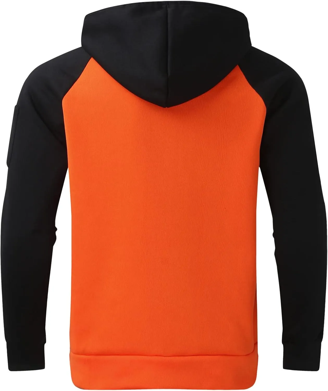 LCMTWX Mens Hoodies And Winter Fashion Coat Jackets Casual Stitching Hooded Zipper Sweater Pullover Hooded Sweatshirt for