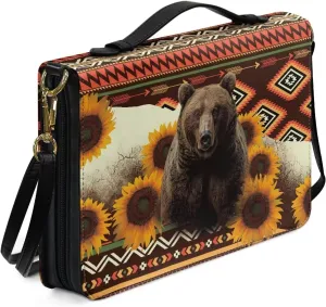 Leather Bible Covers Bible Book Covers Bible Covers for Women Men with Pockets Bible Accessories Kit
