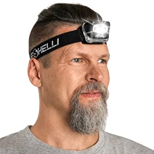 LED Headlamp Flashlight for Adults & Kids,Running,Camping,Hiking Head Lamp with Batteries