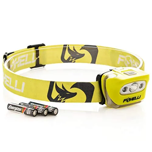 LED Headlamp Flashlight for Adults & Kids,Running,Camping,Hiking Head Lamp with Batteries