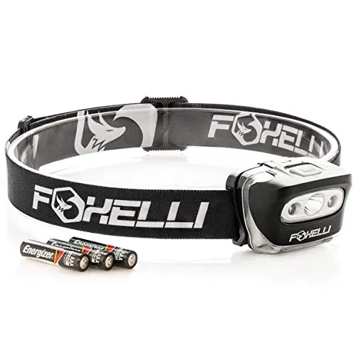 LED Headlamp Flashlight for Adults & Kids,Running,Camping,Hiking Head Lamp with Batteries