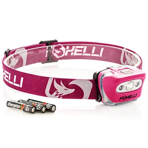 LED Headlamp Flashlight for Adults & Kids,Running,Camping,Hiking Head Lamp with Batteries