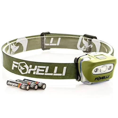 LED Headlamp Flashlight for Adults & Kids,Running,Camping,Hiking Head Lamp with Batteries