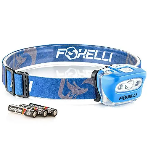 LED Headlamp Flashlight for Adults & Kids,Running,Camping,Hiking Head Lamp with Batteries