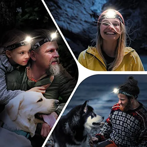 LED Headlamp Flashlight for Adults & Kids,Running,Camping,Hiking Head Lamp with Batteries