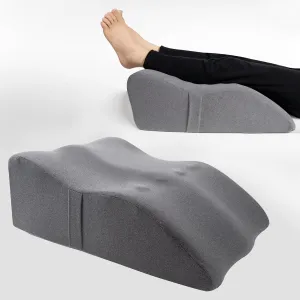 Leg Elevation Pillow with Soft Memory Foam, Wedge Pillow for Reading, Rest, Surgery, Relieves Back, Swelling, Hip, Knee Pain and Improves Blood Circulation