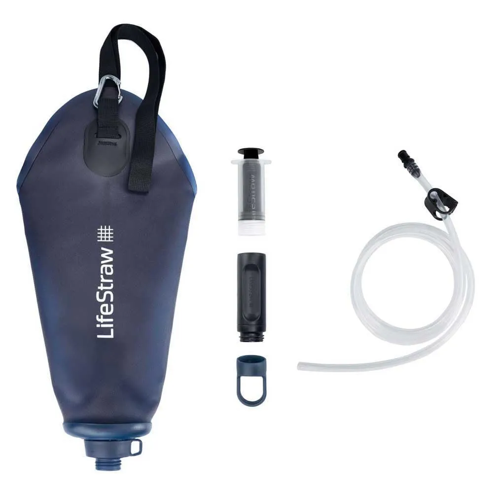 LifeStraw Peak Series Compact Gravity Water Filter System; 3L; Mountain Blue