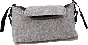LIFKOME Stroller Bag for Organizing Padded Travel Organizer Cell Phone Pocket for Parents