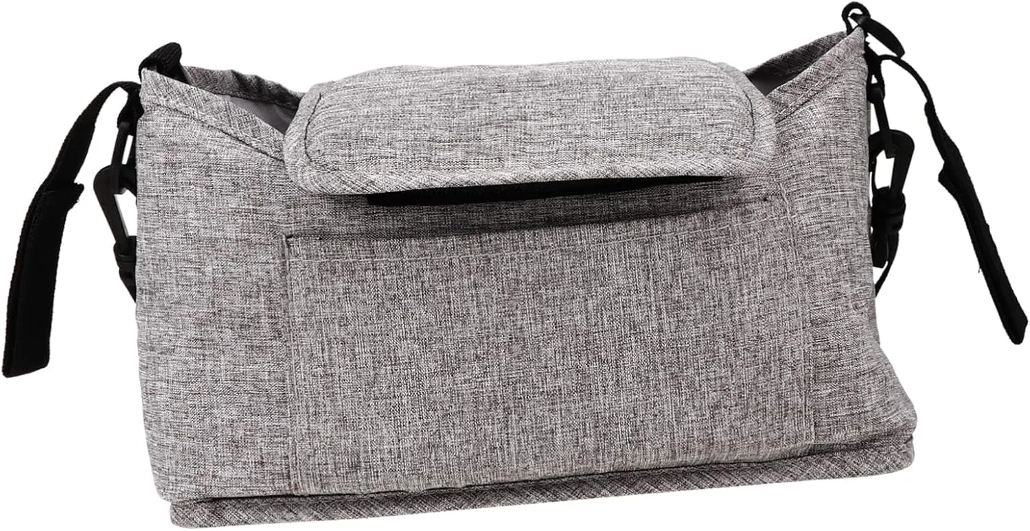 LIFKOME Stroller Bag for Organizing Padded Travel Organizer Cell Phone Pocket for Parents