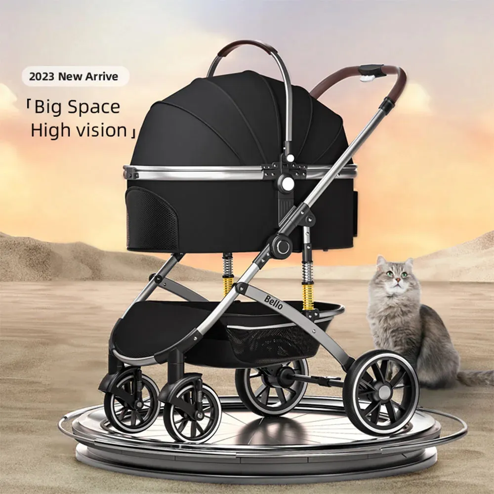 Lightweight Aluminum Frame Dog Stroller