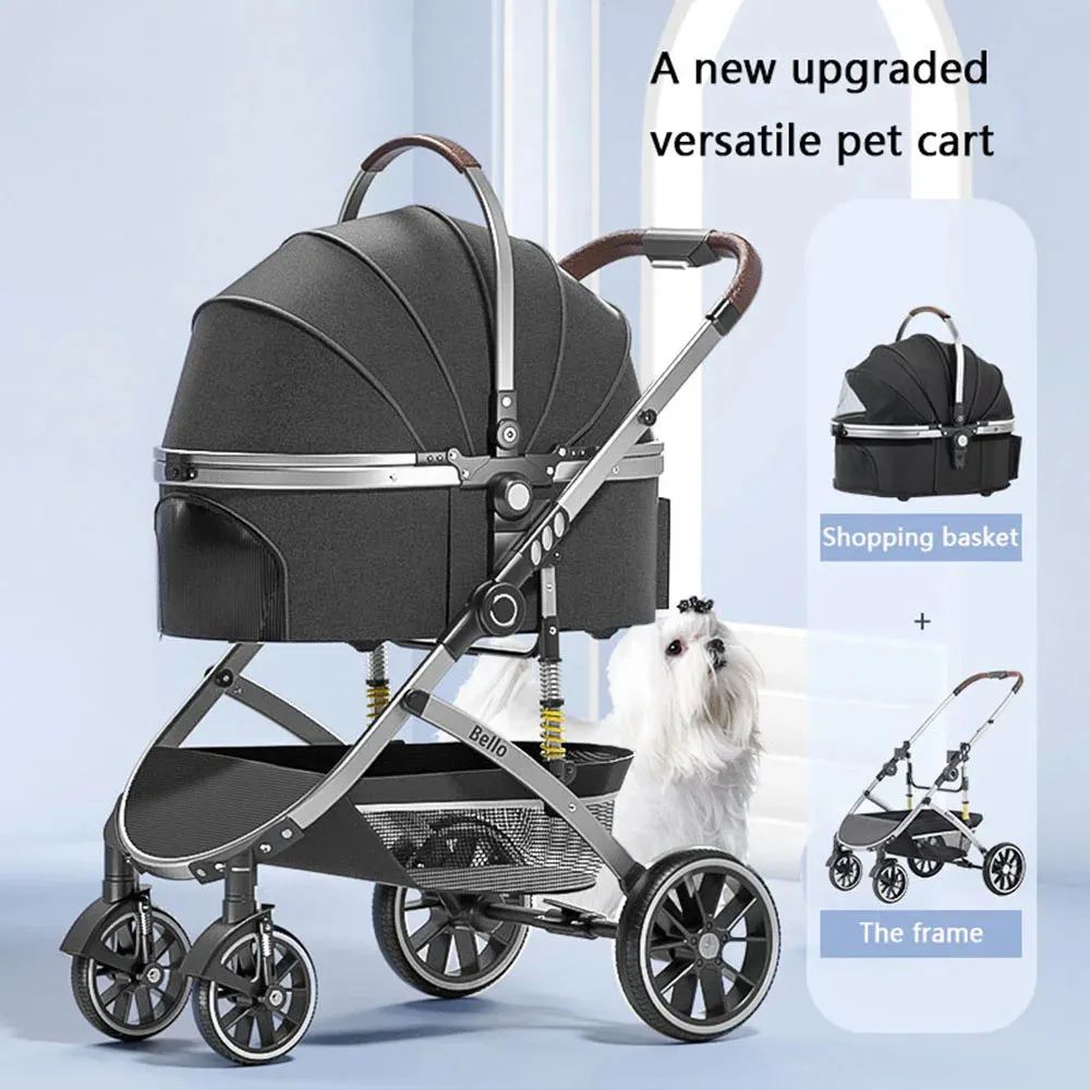 Lightweight Aluminum Frame Dog Stroller
