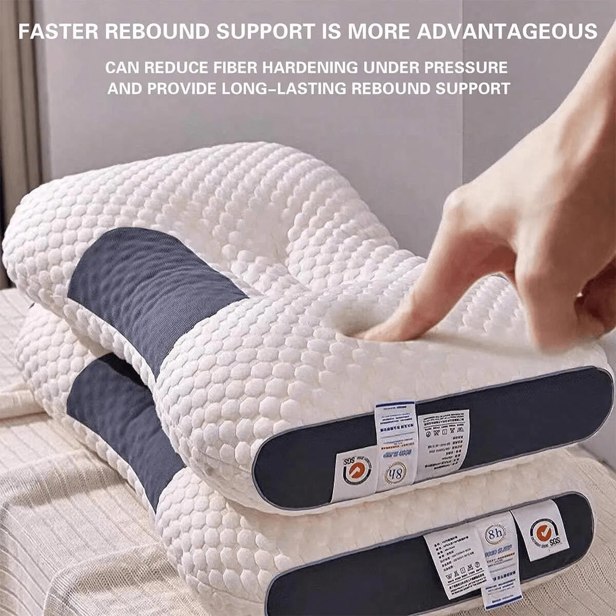 Lightweight Ergonomic Cervical Pillow
