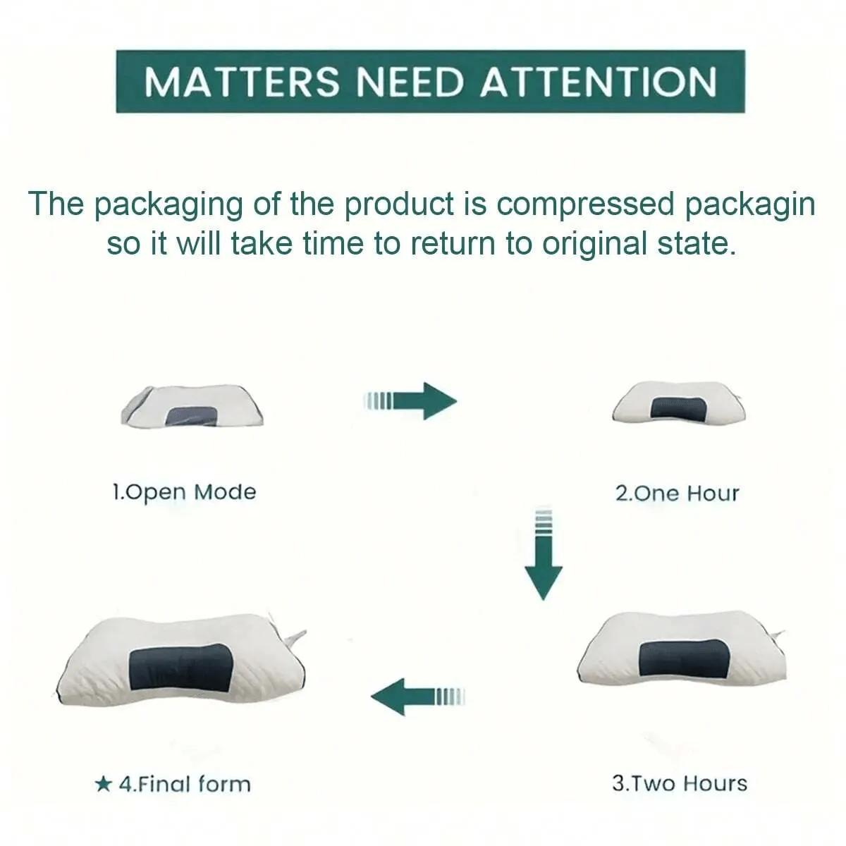 Lightweight Ergonomic Cervical Pillow
