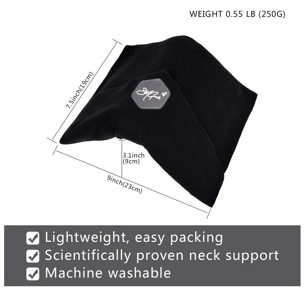 Lightweight Fleece Wrap-Around Neck Pillow
