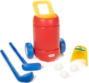 Little Tikes TotSports Easy Hit Golf Set   3 balls   2 clubs