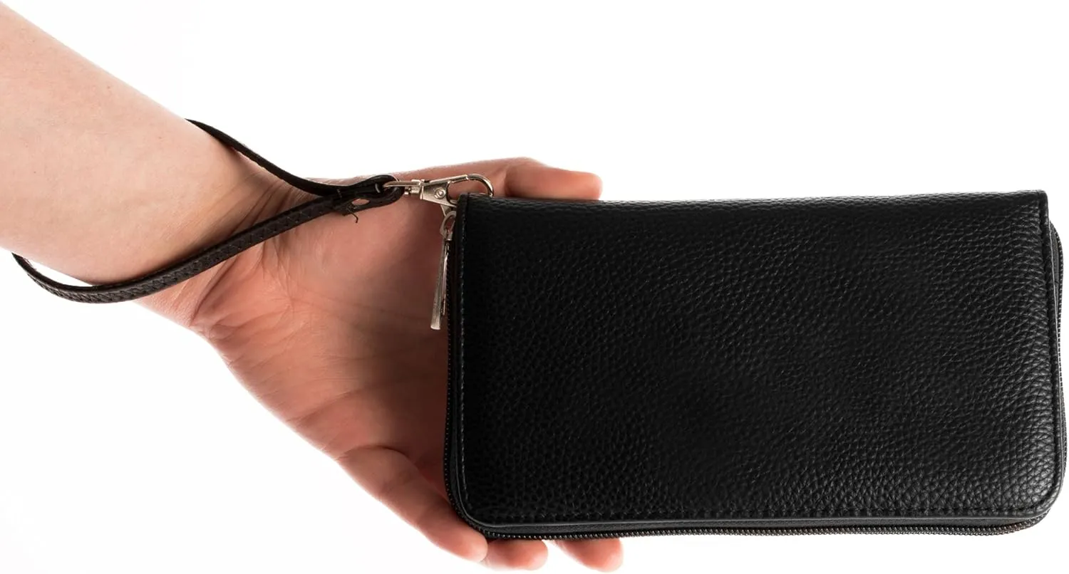 Littlearth NFL Carolina Panthers Zip Organizer Wallet