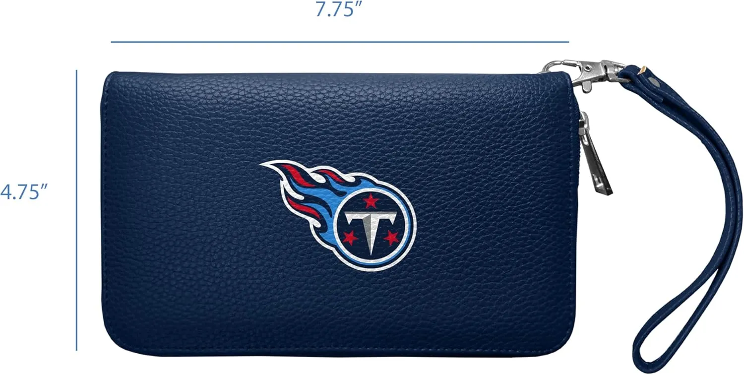 Littlearth NFL Carolina Panthers Zip Organizer Wallet