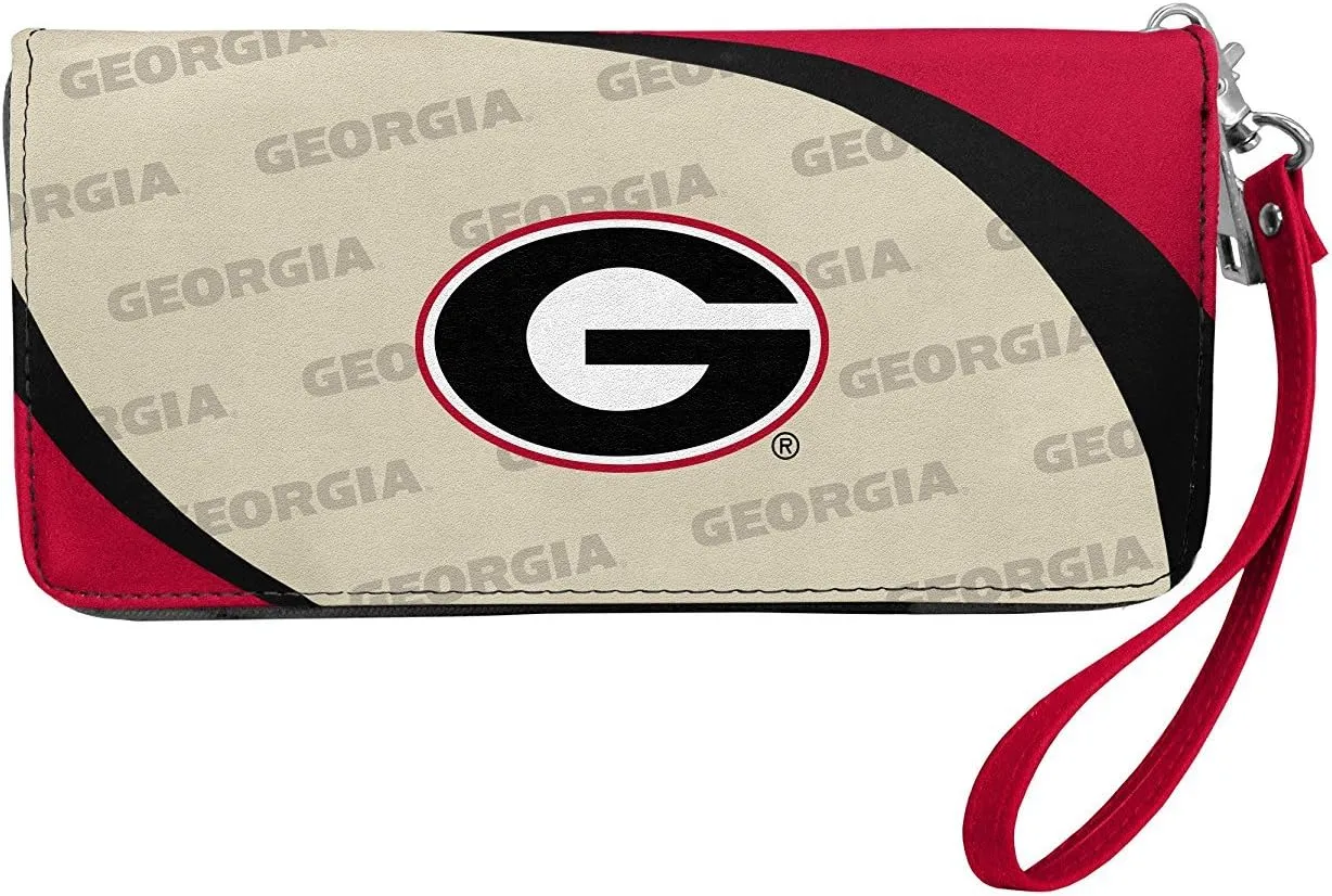 Littlearth Women's NCAA Curve Zip Organizer Wallet