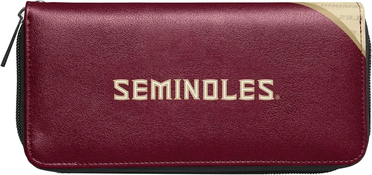 Littlearth Women's NCAA Curve Zip Organizer Wallet